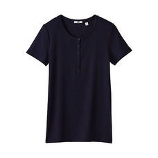 Ws premium cotton henley neck S/S T-shirt