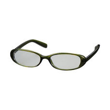 W's oval clear sunglasses
