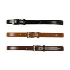Italian leather stitch belt