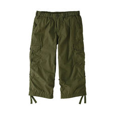 Roll up 3/4 cargo pants