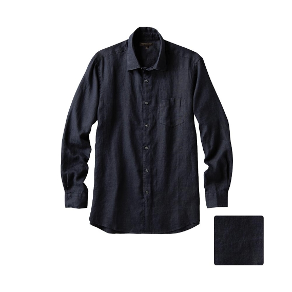 男装特级亚麻衬衫(长袖)