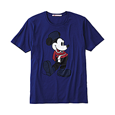 男裝Mickey&MinnieTravel T恤E