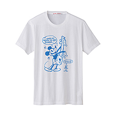 男裝DISNEY PROJ 印花T恤(短袖) C