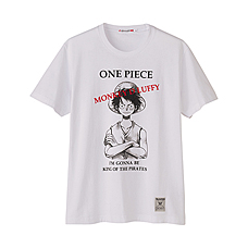 男裝航海王印花T恤(短袖) D2