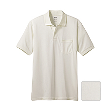 男裝DRY網眼POLO衫(短袖)