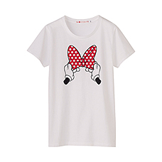 女裝DPJ印花T恤(短袖) G (Minnie)