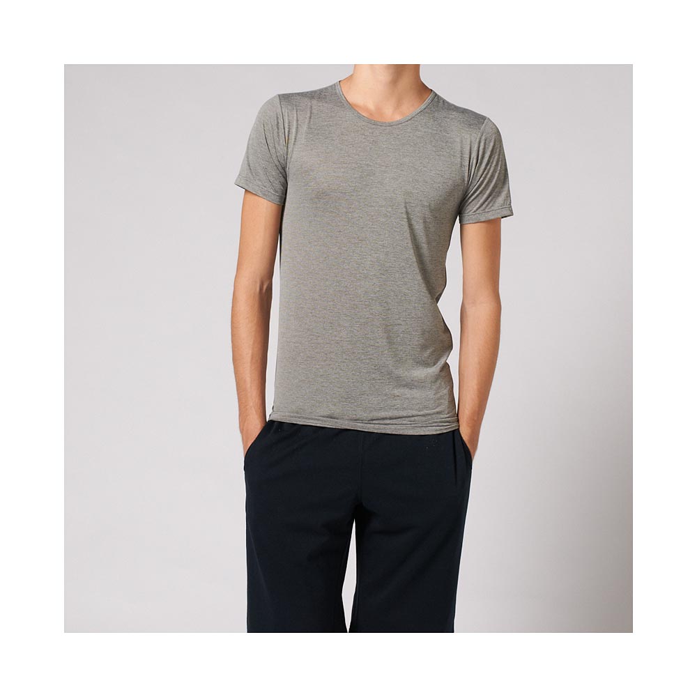 男装airism+圆领t恤(短袖)