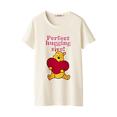 女裝Winnie the PoohT恤(短袖)M