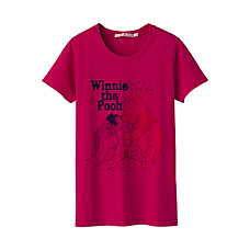 女裝Winnie the PoohT恤(短袖)G