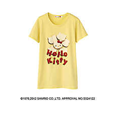 女裝Hello Kitty印花T恤(短袖)B