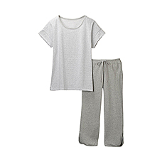 女裝家居服組(橫條紋)(短袖)