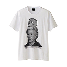 男裝Andy Warhol印花T恤(短袖)A2