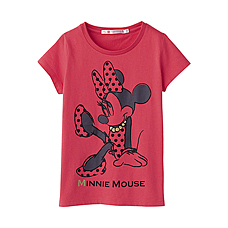女童DISNEY PROJ印花T恤 C