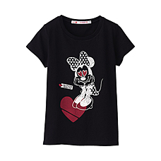 女童DISNEY PROJ印花T恤