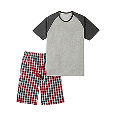 男裝DRY家居服組(短袖)B