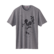 男裝DISNEY PROJ 印花T恤(短袖)N