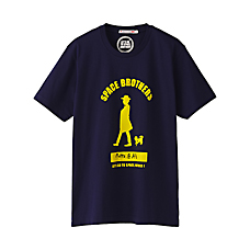 男裝Space Brothers印花T恤(短袖)C