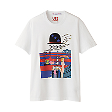 男裝UT10th Anniversary印花T恤短袖H