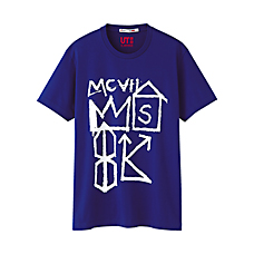 男裝UT10th Anniversary印花T恤短袖M