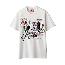 男裝UT10th Anniversary印花T恤短袖P