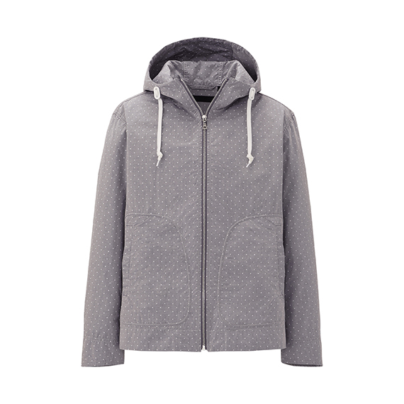 男装<em>海军风连帽外套</em>(圆点) - UNIQLO网路商店