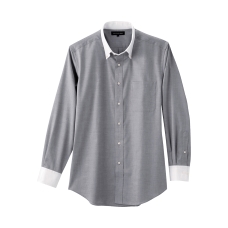 Fine Pinpoint Oxford Cleric Long Sleeve Shirt