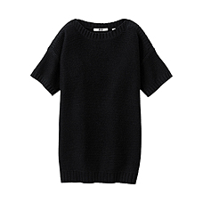 WOMEN Heavy Gauge Boat Neck S/S Tunic