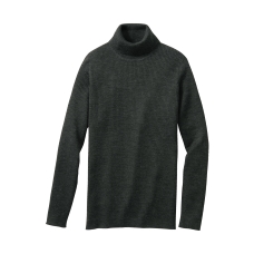 MEN Washable Rib Polo Neck Sweater