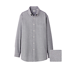 MEN Oxford Long Sleeve Shirt B