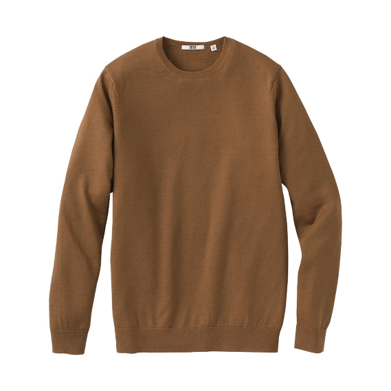 MEN Extra Fine Merino Crew Neck Sweater
