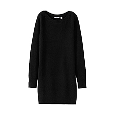 WOMEN Soft Lambswool Boat Neck Tunic (Long Sleeve)