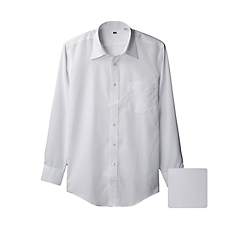 MEN Fine Poplin Long Sleeve Shirt