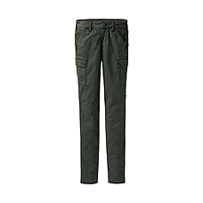 WOMEN Skinny Fit Cargo Trousers A