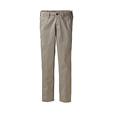 WOMEN Boyfriend Fit Chino Trousers A