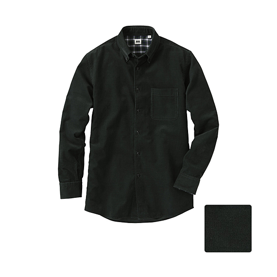 MEN Corduroy Long Sleeve Shirt