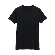 MEN HEATTECH Crew-Neck Short Sleeve T Shirt