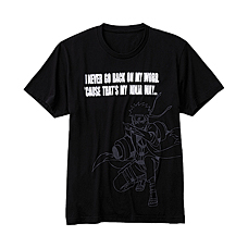 MEN NARUTO Graphic Short Sleeve T Shirt A1