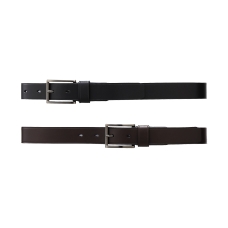 MEN Italian Leather Embossed Edge Belt