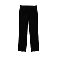 MEN Corduroy Flat Front Trousers A