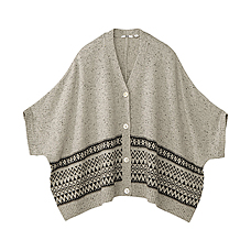 WOMEN Fair Isle Poncho