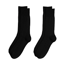 MEN HEATTECH Pique Socks 2P