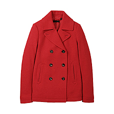 WOMEN Wool Pea Coat