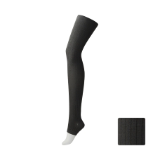 WOMEN HEATTECH Knitted Extended Length Leggings (Rib)
