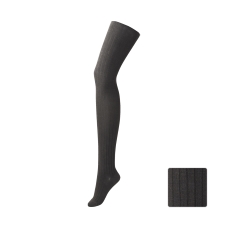 WOMEN HEATTECH Knitted Tights 1P (Rib)