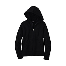 WOMEN Boa Sweat Full Zip Long Sleeve Hoodie