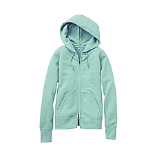 WOMEN Sweat Full Zip Long Sleeve Hoodie