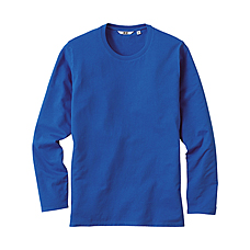 MEN Crew Neck Long Sleeve T Shirt