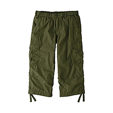 MEN Roll Up 3/4 Cargo Trousers A