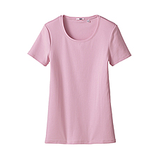 WOMEN Premium Cotton Crew Neck Short Sleeve T Shirt