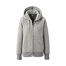 WOMEN Sweat Full-Zip Long Sleeve Hoodie